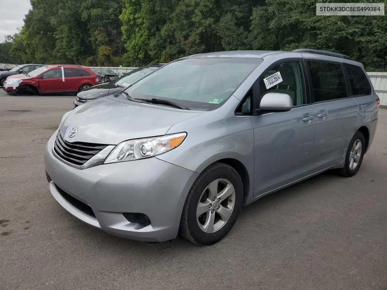 5TDKK3DC8ES499384 2014 Toyota Sienna Le