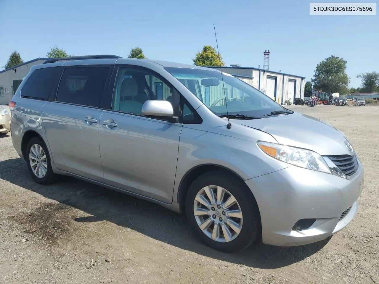 2014 Toyota Sienna Le VIN: 5TDJK3DC6ES075696 Lot: 70478834