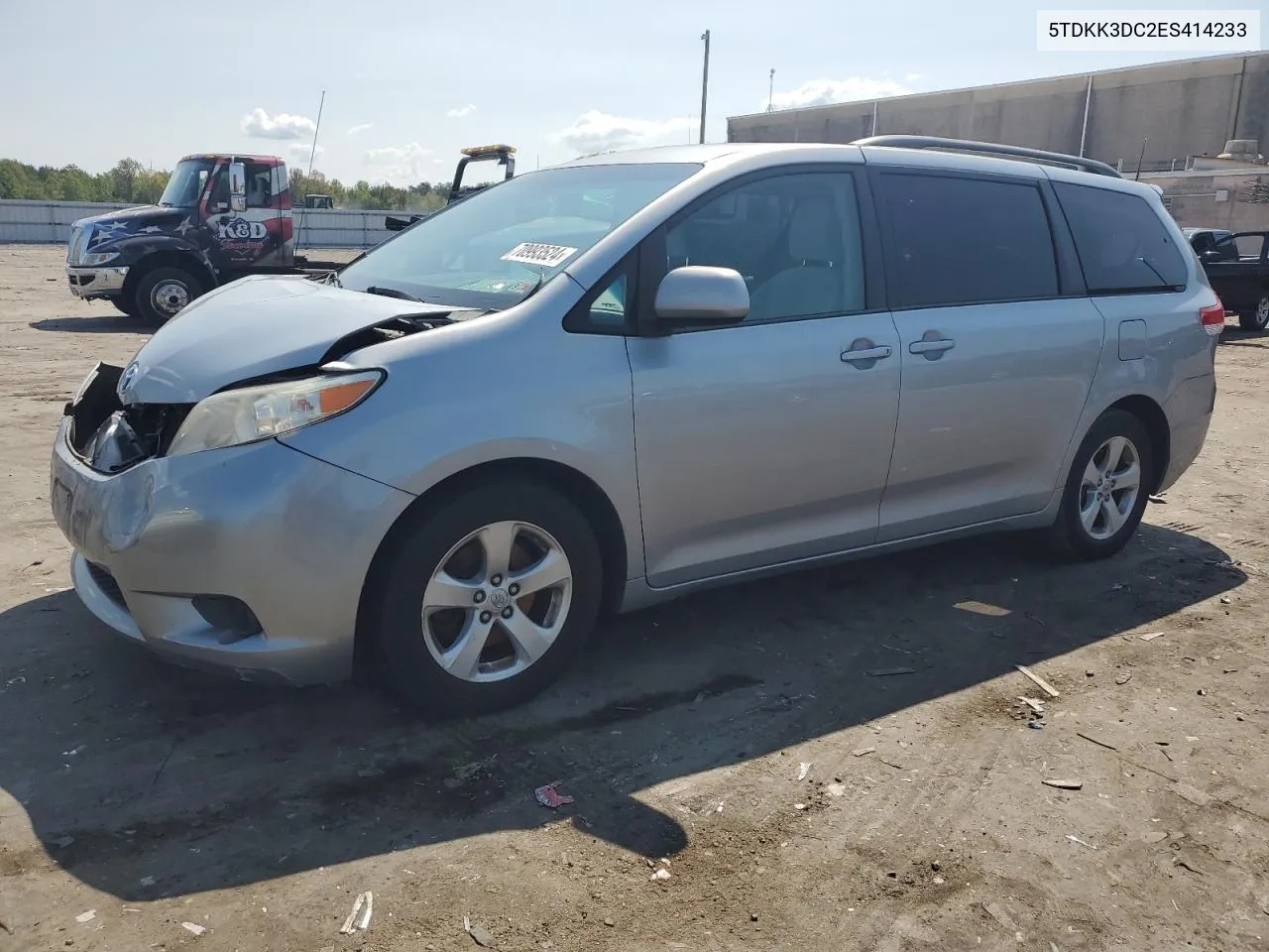 5TDKK3DC2ES414233 2014 Toyota Sienna Le