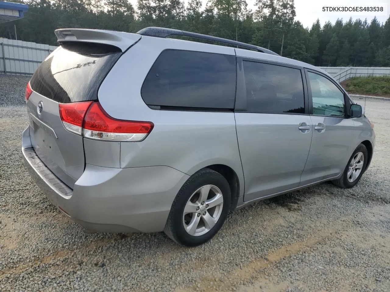 5TDKK3DC6ES483538 2014 Toyota Sienna Le