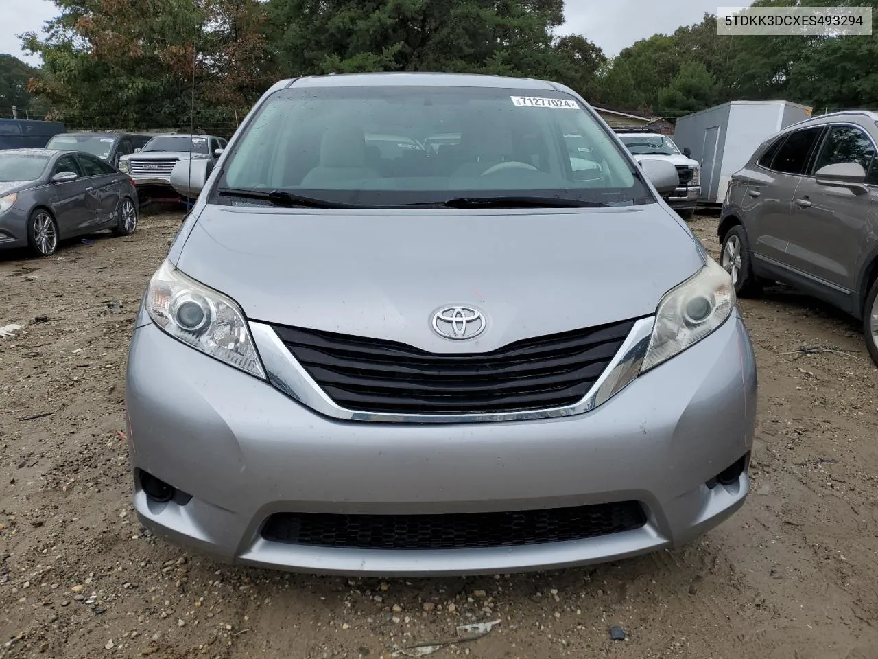 5TDKK3DCXES493294 2014 Toyota Sienna Le