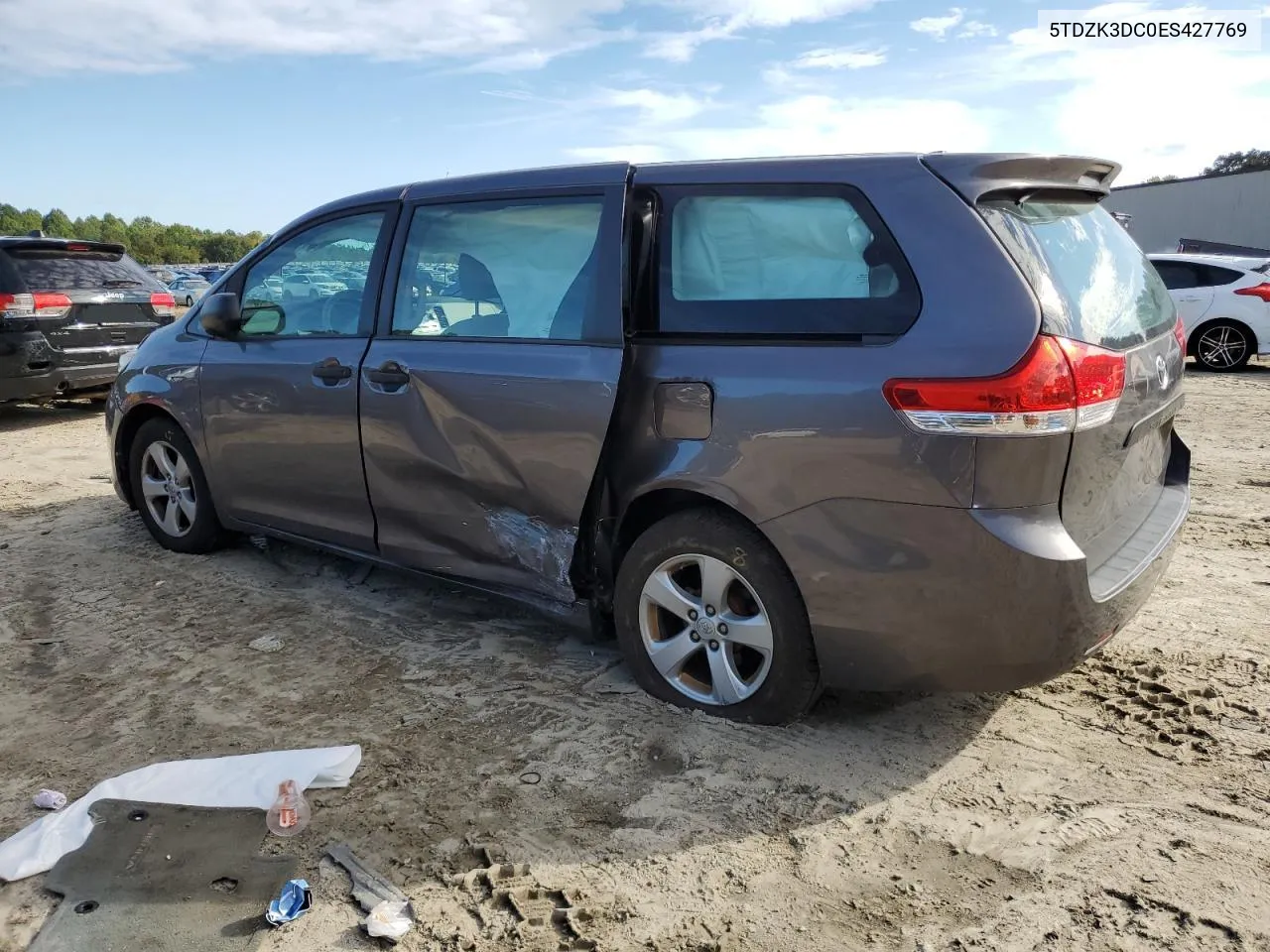 5TDZK3DC0ES427769 2014 Toyota Sienna