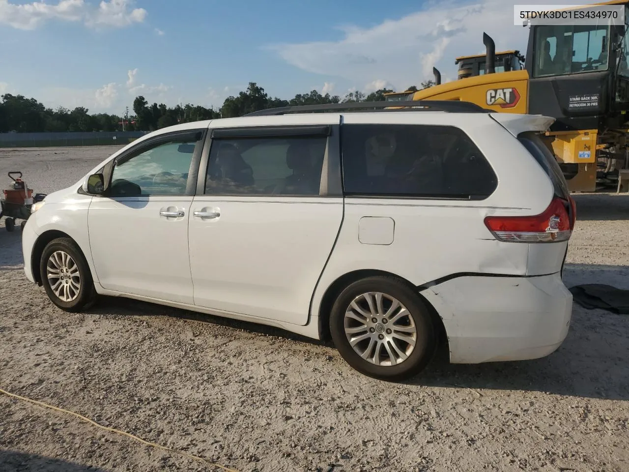 2014 Toyota Sienna Xle VIN: 5TDYK3DC1ES434970 Lot: 72141774