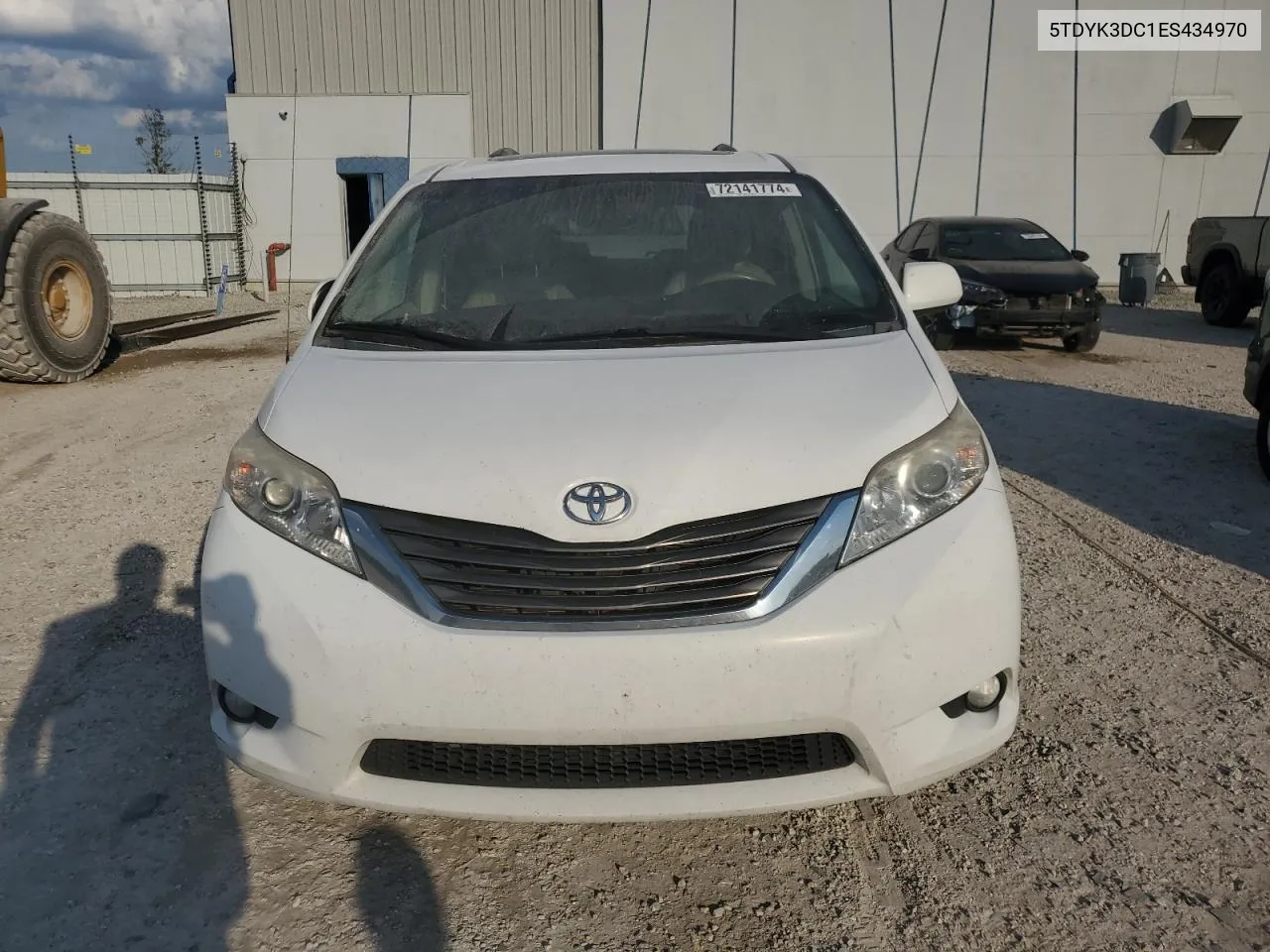 5TDYK3DC1ES434970 2014 Toyota Sienna Xle