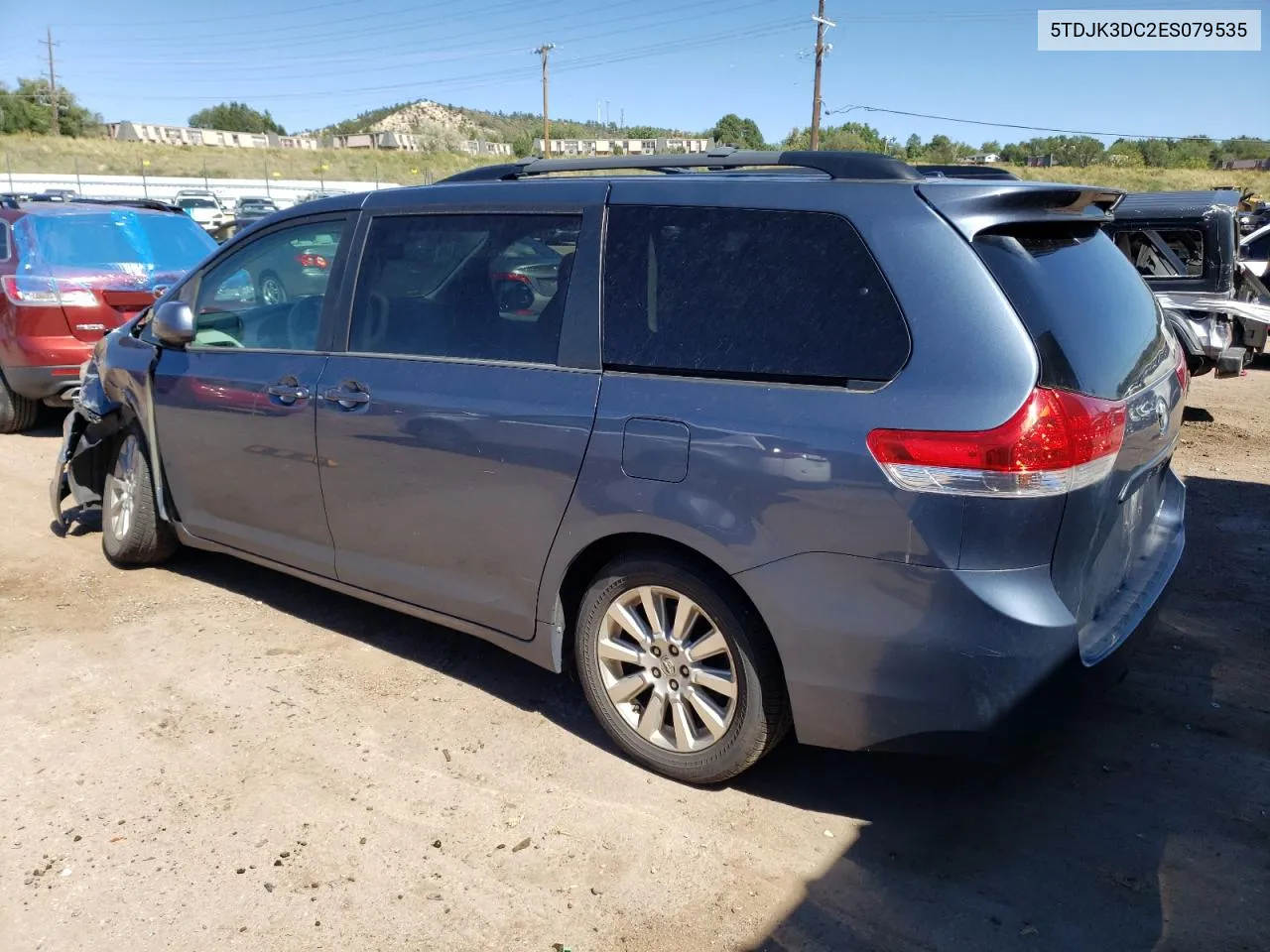 5TDJK3DC2ES079535 2014 Toyota Sienna Le