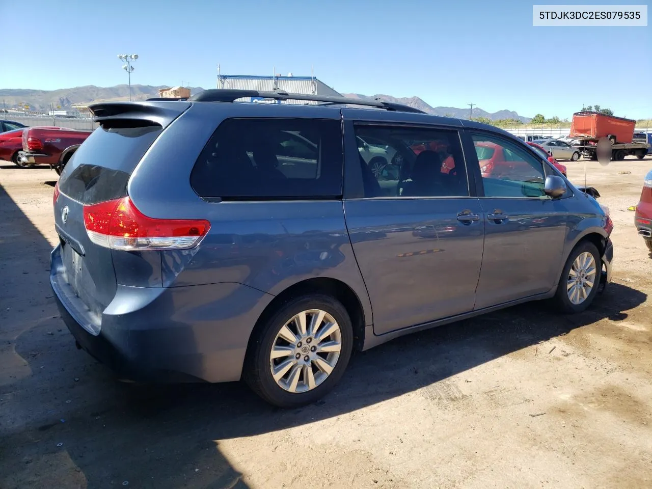 2014 Toyota Sienna Le VIN: 5TDJK3DC2ES079535 Lot: 72151854