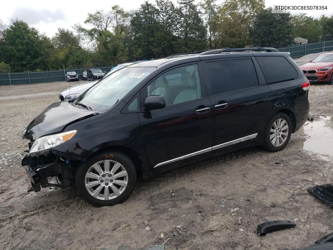 5TDDK3DC8ES078354 2014 Toyota Sienna Xle