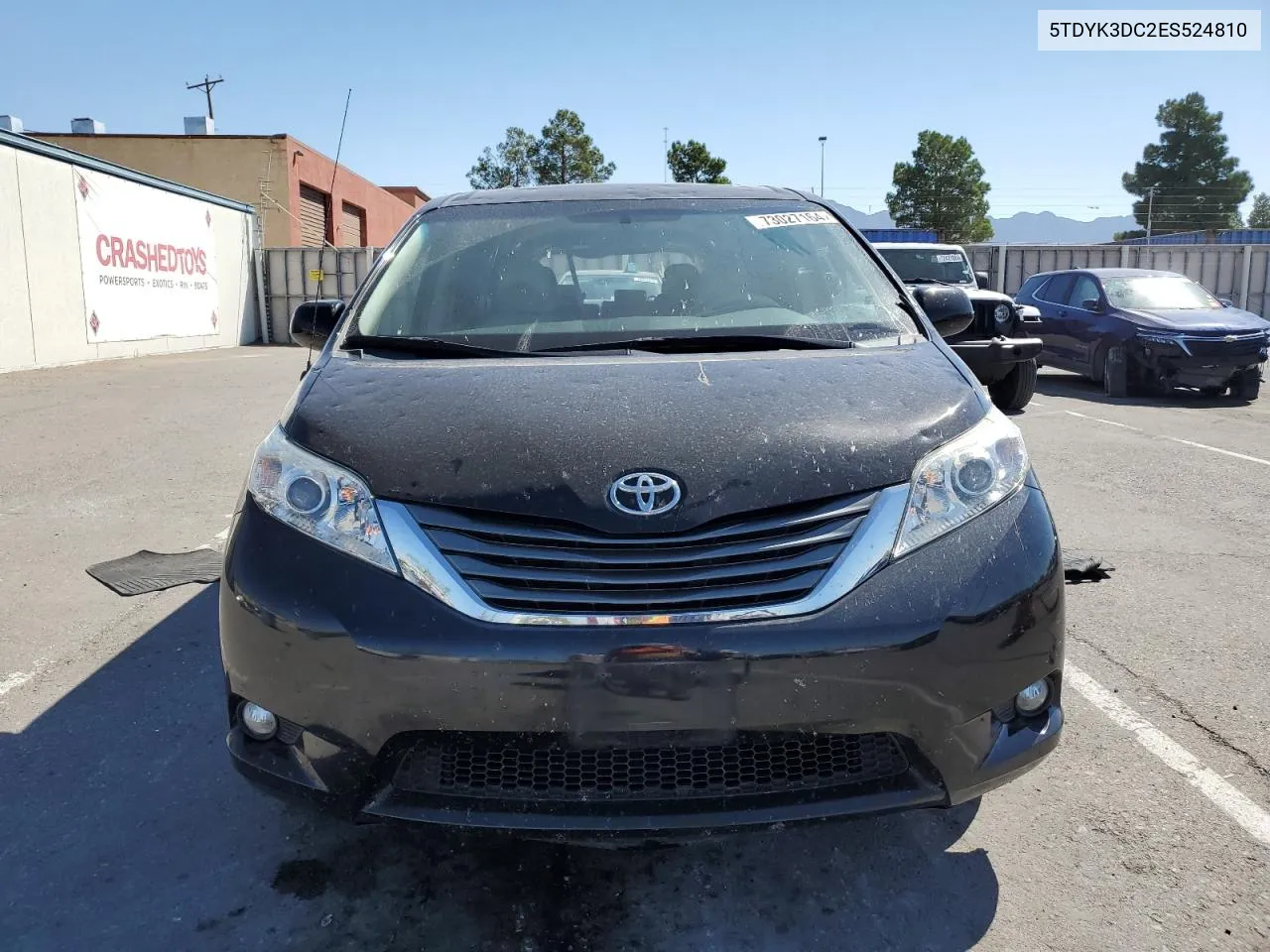 5TDYK3DC2ES524810 2014 Toyota Sienna Xle