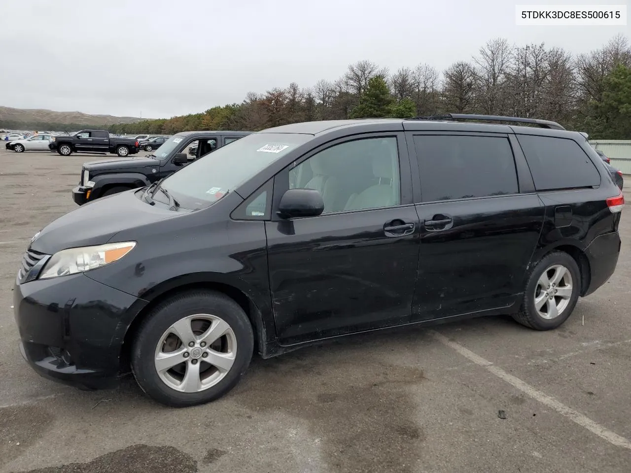 2014 Toyota Sienna Le VIN: 5TDKK3DC8ES500615 Lot: 73352764