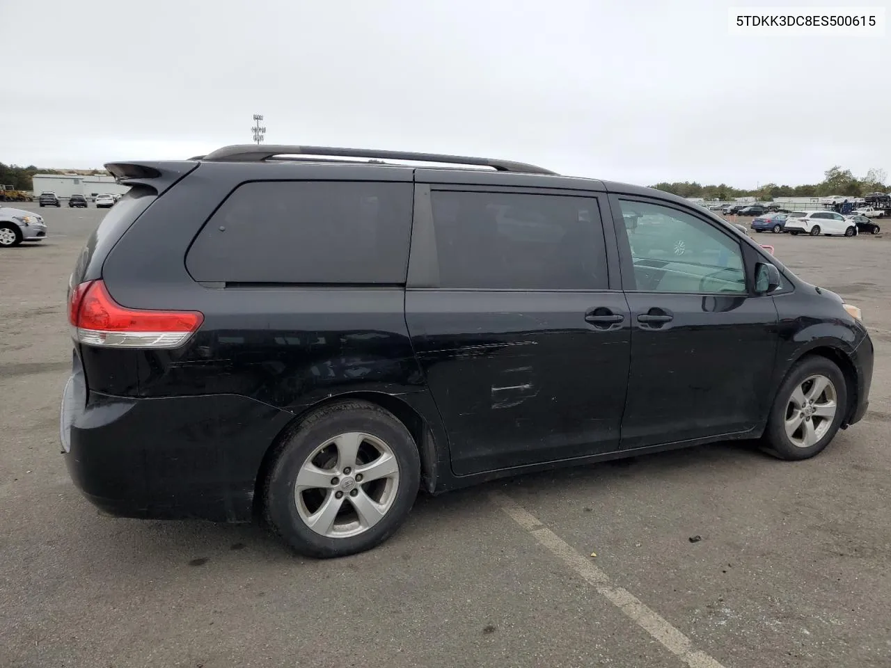 2014 Toyota Sienna Le VIN: 5TDKK3DC8ES500615 Lot: 73352764