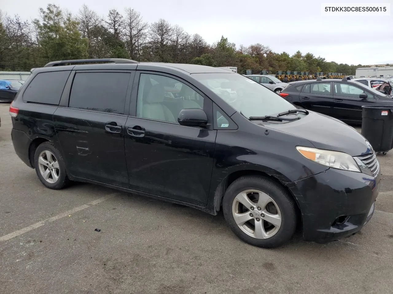 5TDKK3DC8ES500615 2014 Toyota Sienna Le