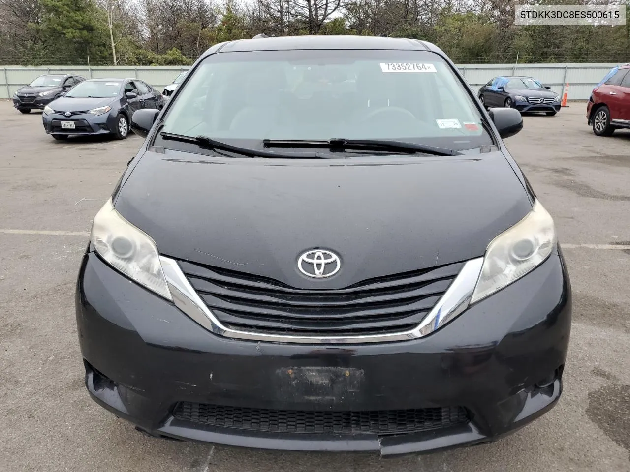 5TDKK3DC8ES500615 2014 Toyota Sienna Le