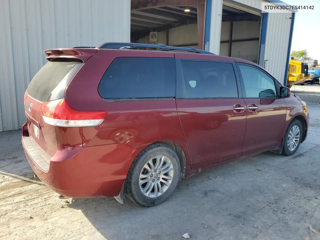 2014 Toyota Sienna Xle VIN: 5TDYK3DC7ES414142 Lot: 73470524