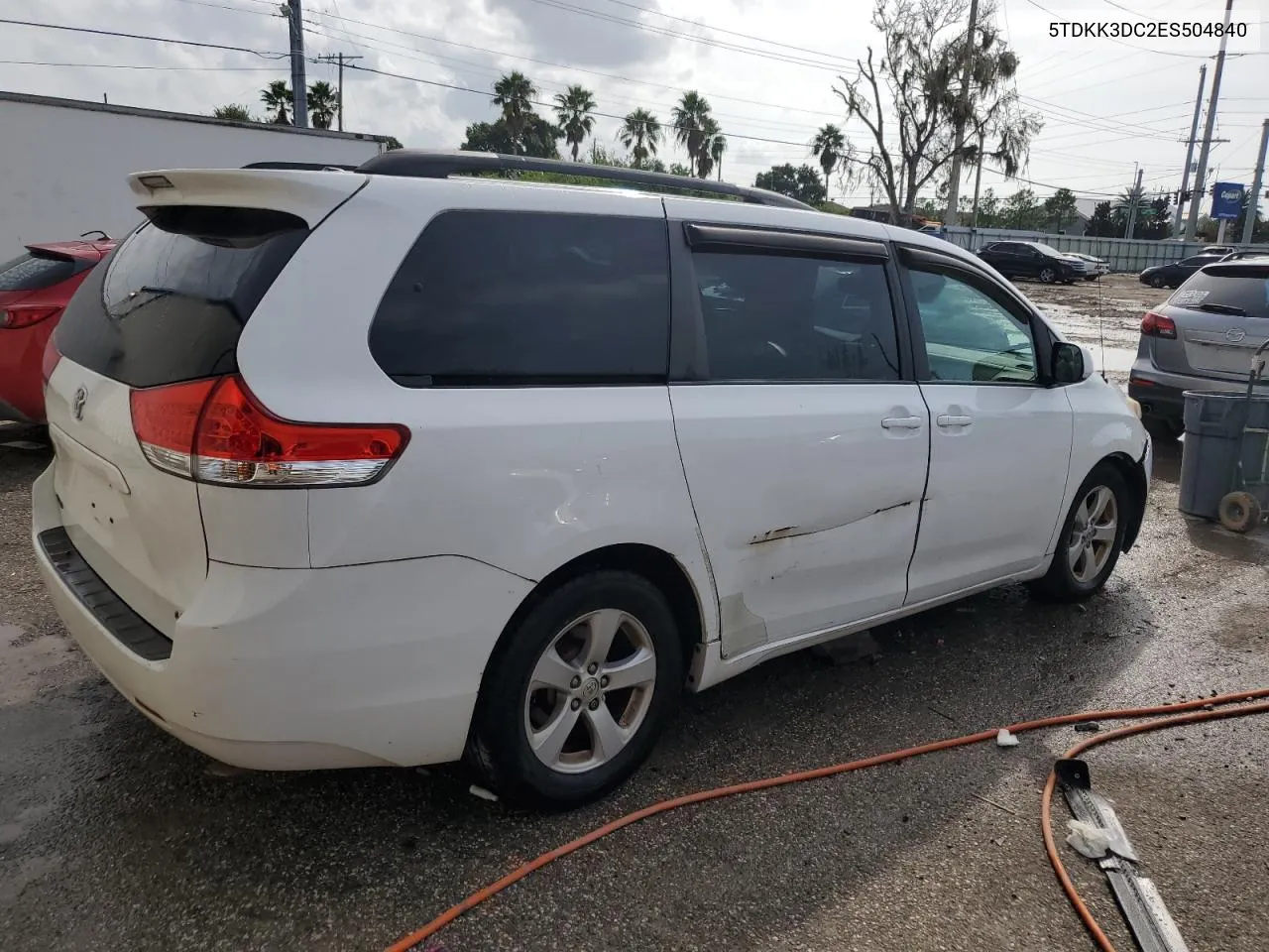 5TDKK3DC2ES504840 2014 Toyota Sienna Le