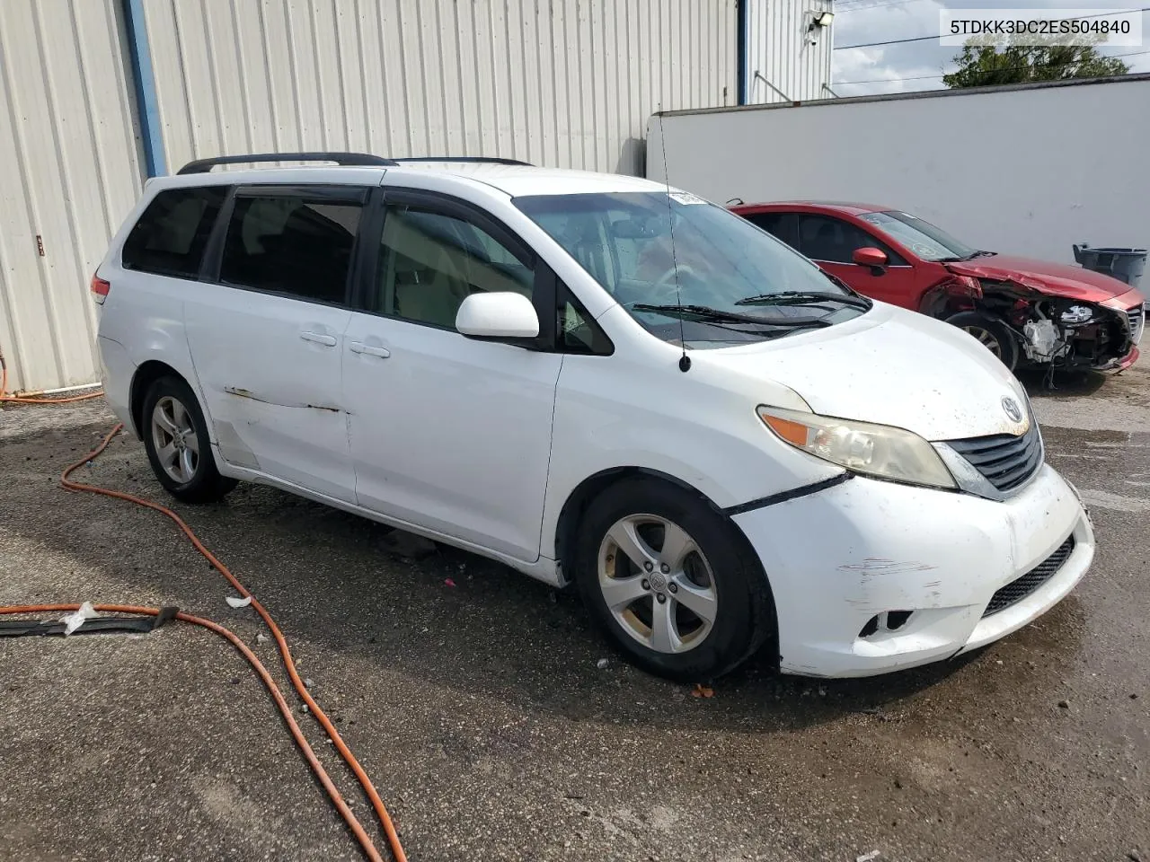 5TDKK3DC2ES504840 2014 Toyota Sienna Le