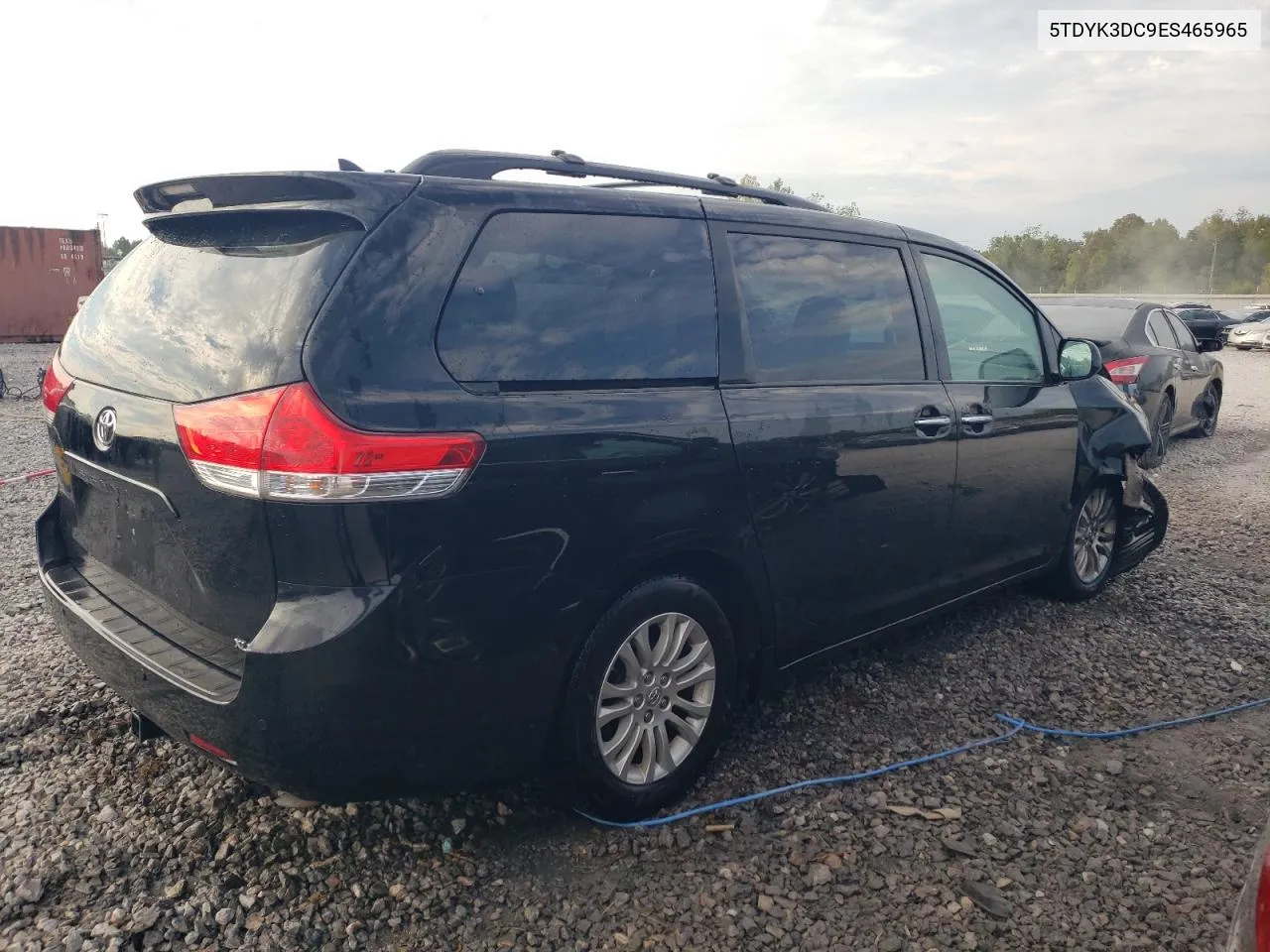 2014 Toyota Sienna Xle VIN: 5TDYK3DC9ES465965 Lot: 74612114