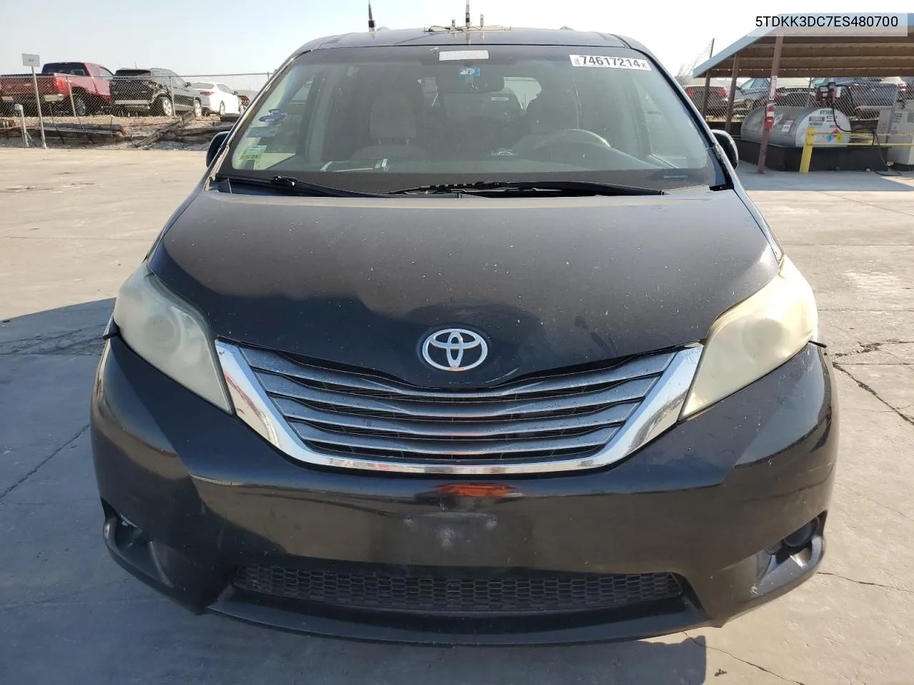 2014 Toyota Sienna Le VIN: 5TDKK3DC7ES480700 Lot: 74617214