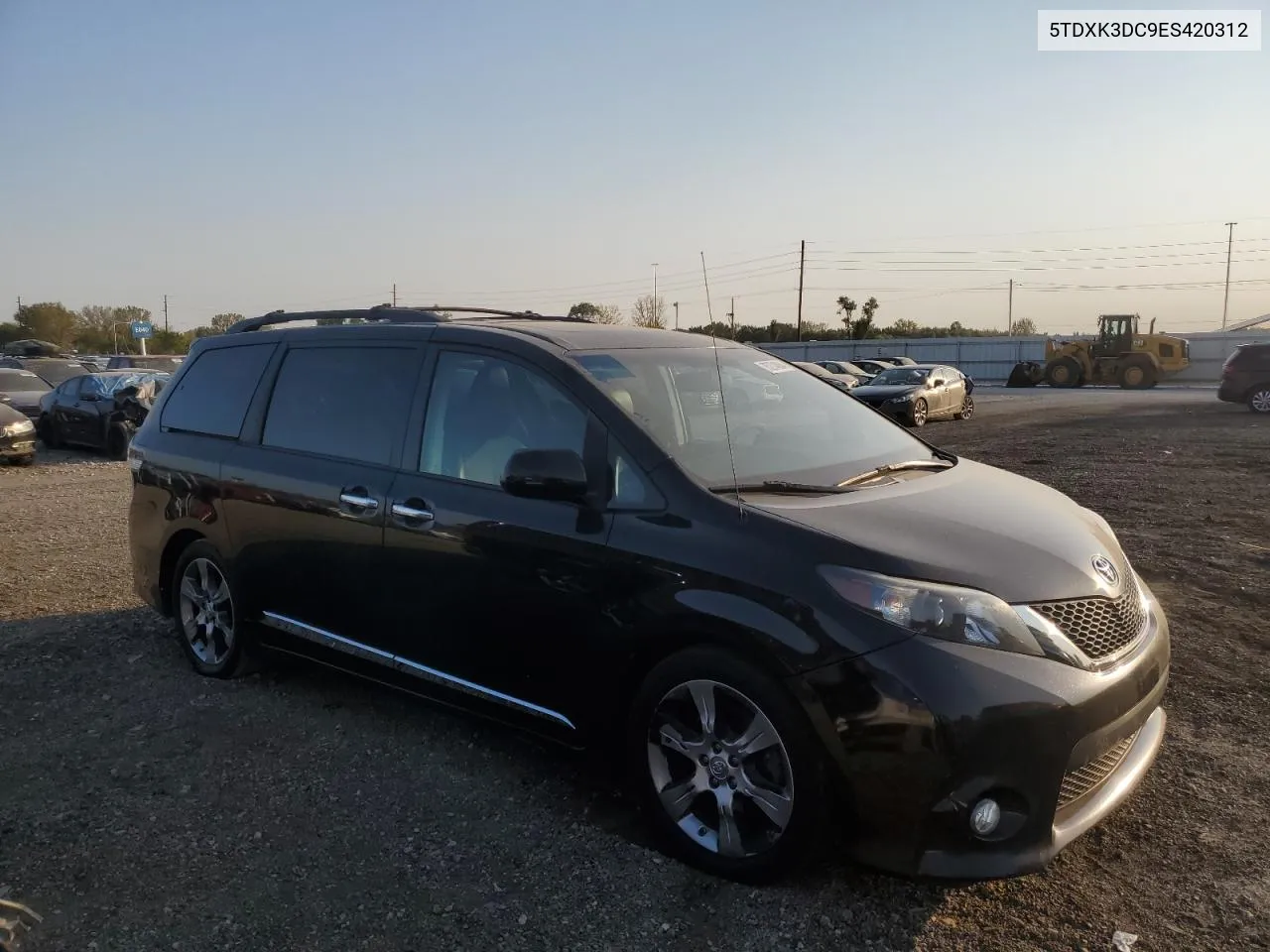 5TDXK3DC9ES420312 2014 Toyota Sienna Sport