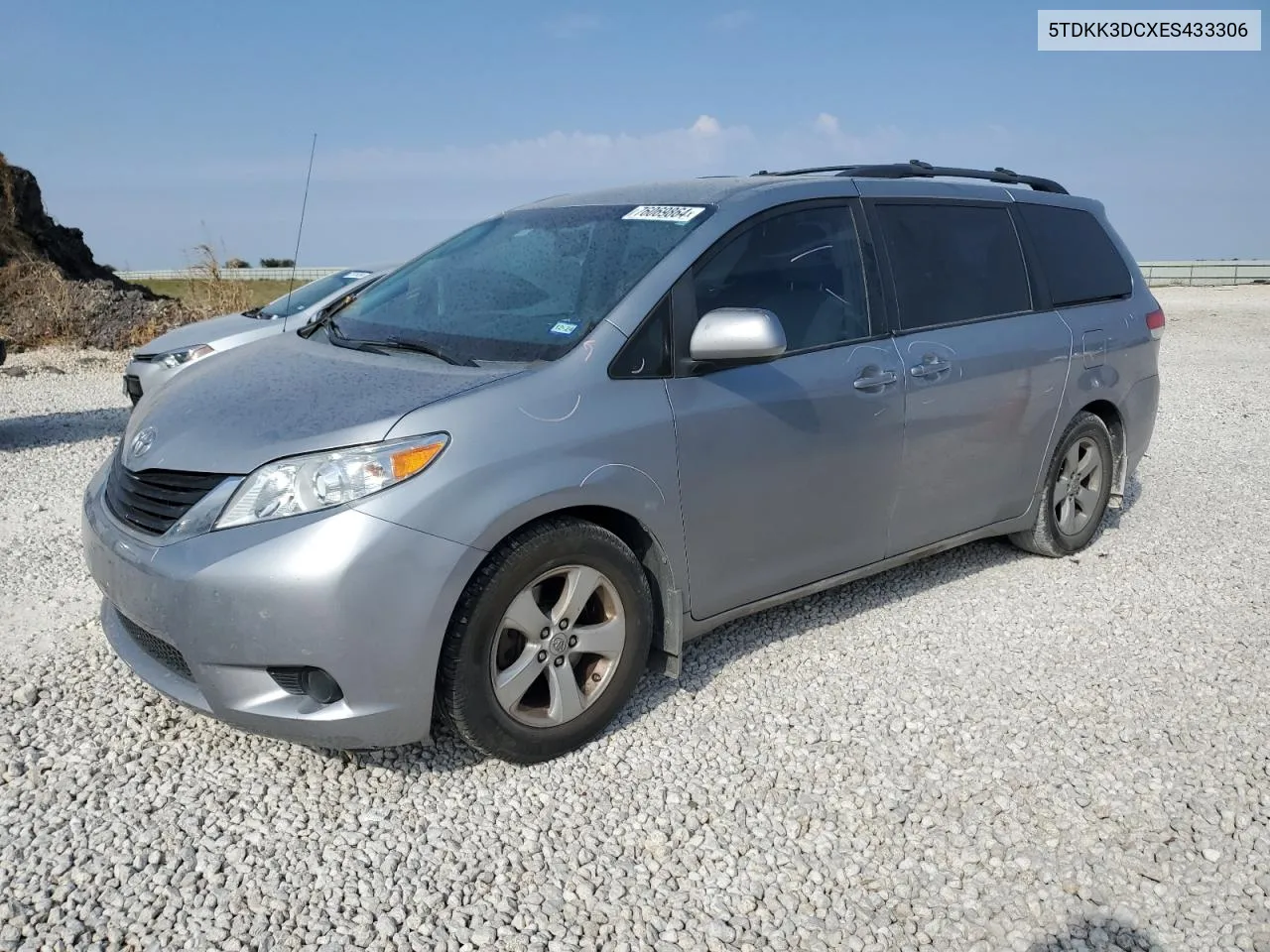 5TDKK3DCXES433306 2014 Toyota Sienna Le