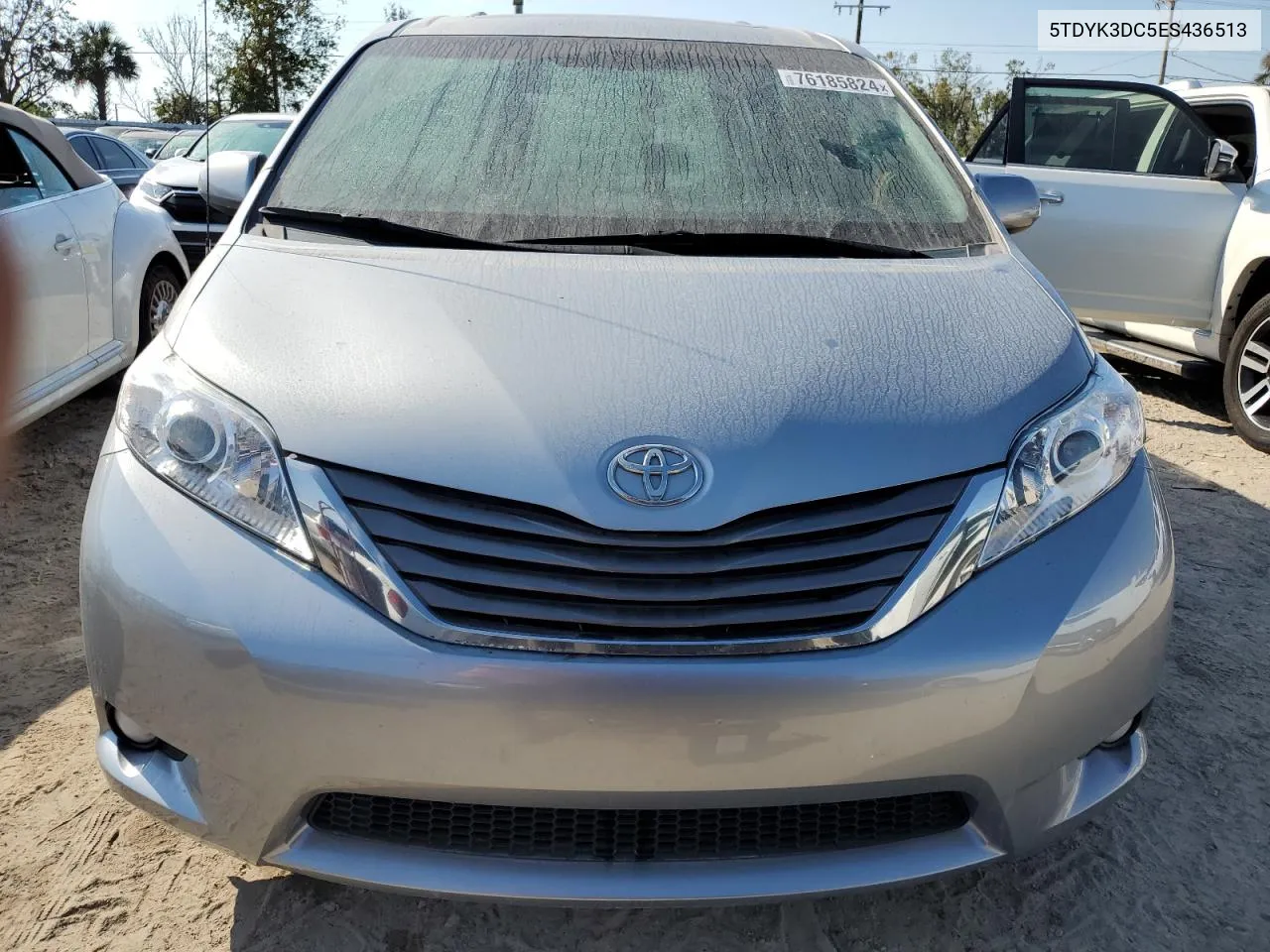 5TDYK3DC5ES436513 2014 Toyota Sienna Xle