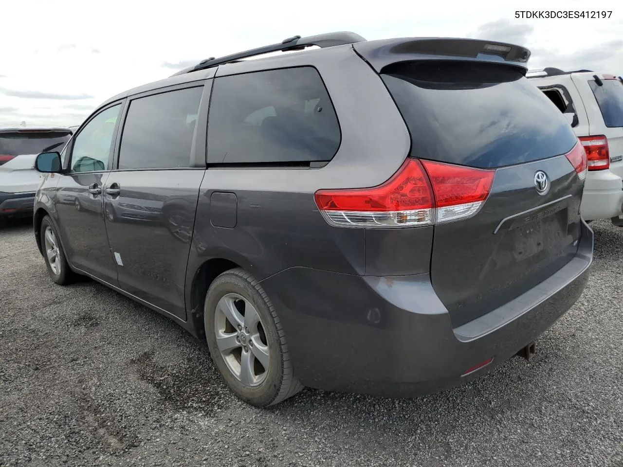 2014 Toyota Sienna Le VIN: 5TDKK3DC3ES412197 Lot: 76375404