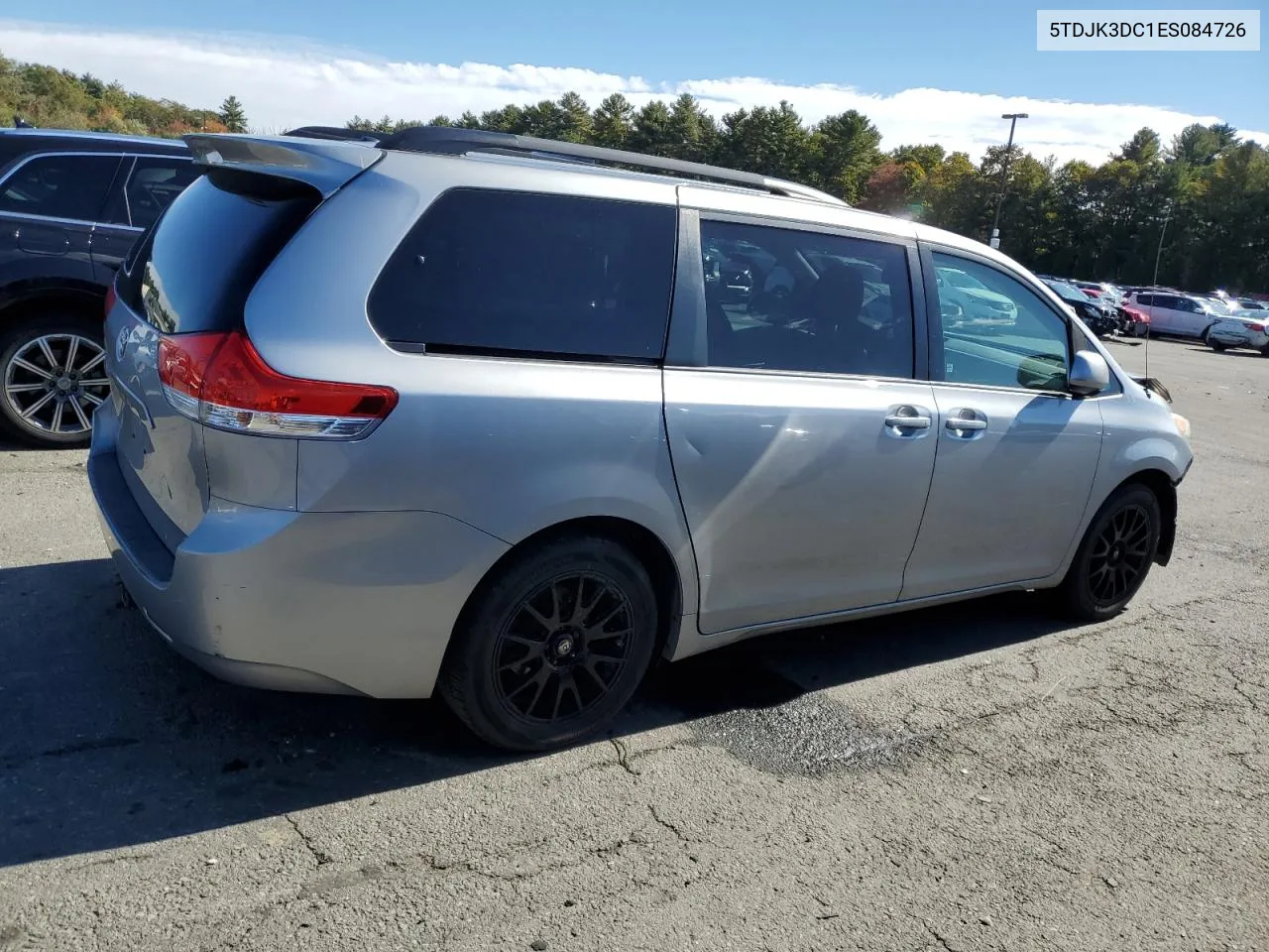 2014 Toyota Sienna Le VIN: 5TDJK3DC1ES084726 Lot: 76378554