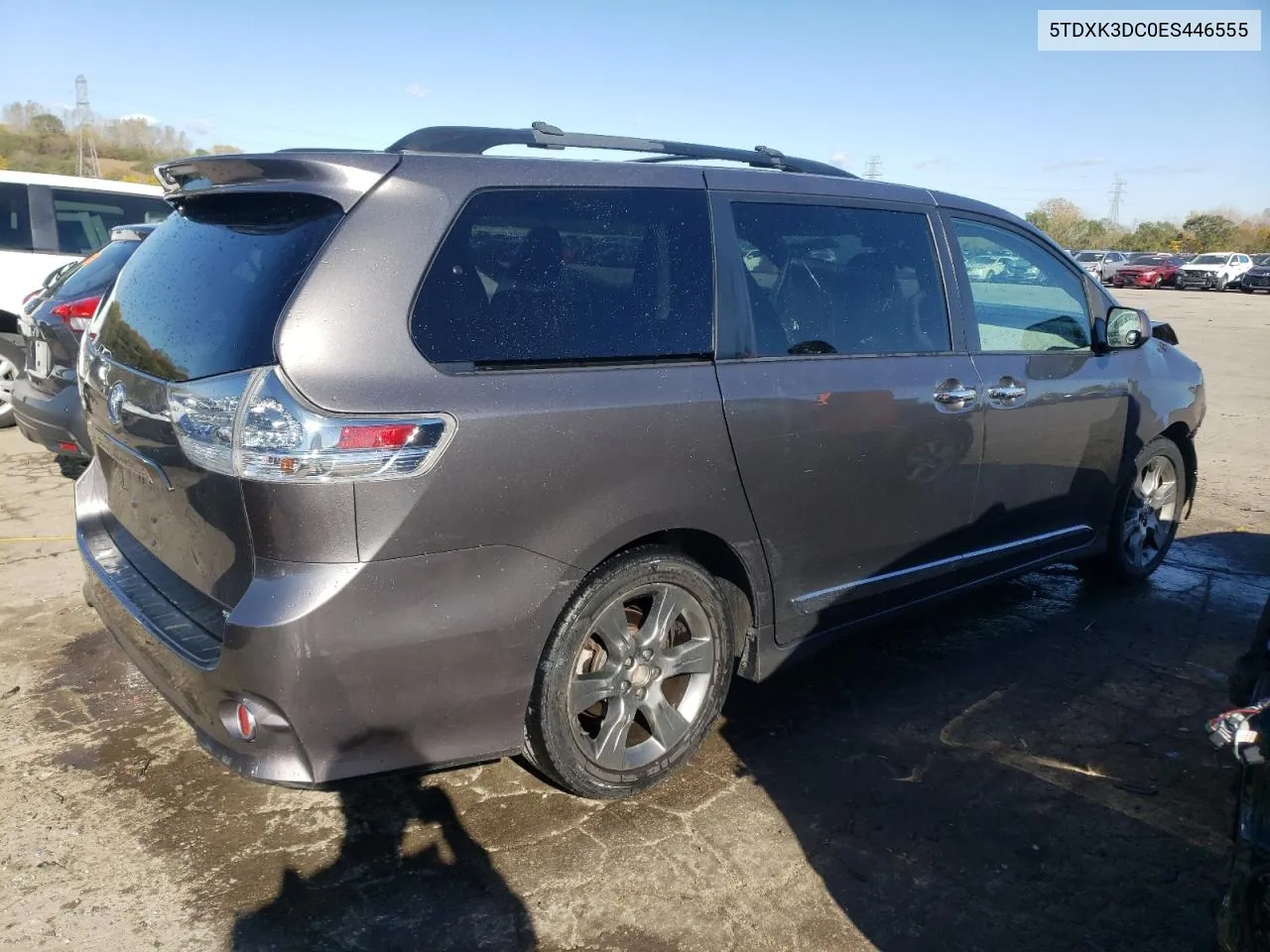 5TDXK3DC0ES446555 2014 Toyota Sienna Sport