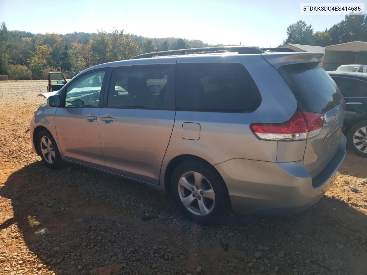 2014 Toyota Sienna Le VIN: 5TDKK3DC4ES414685 Lot: 77533564