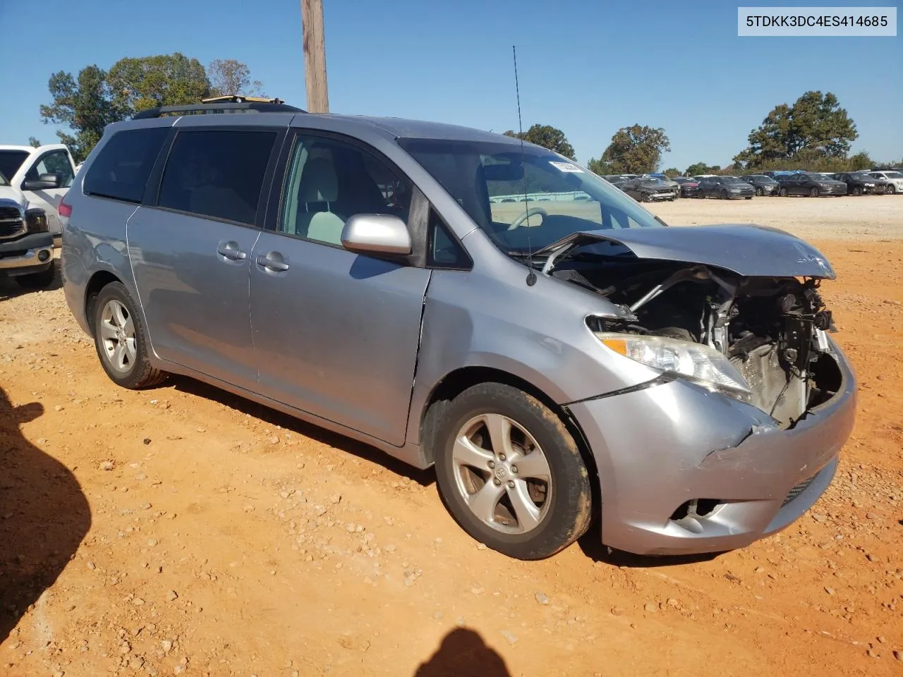 5TDKK3DC4ES414685 2014 Toyota Sienna Le