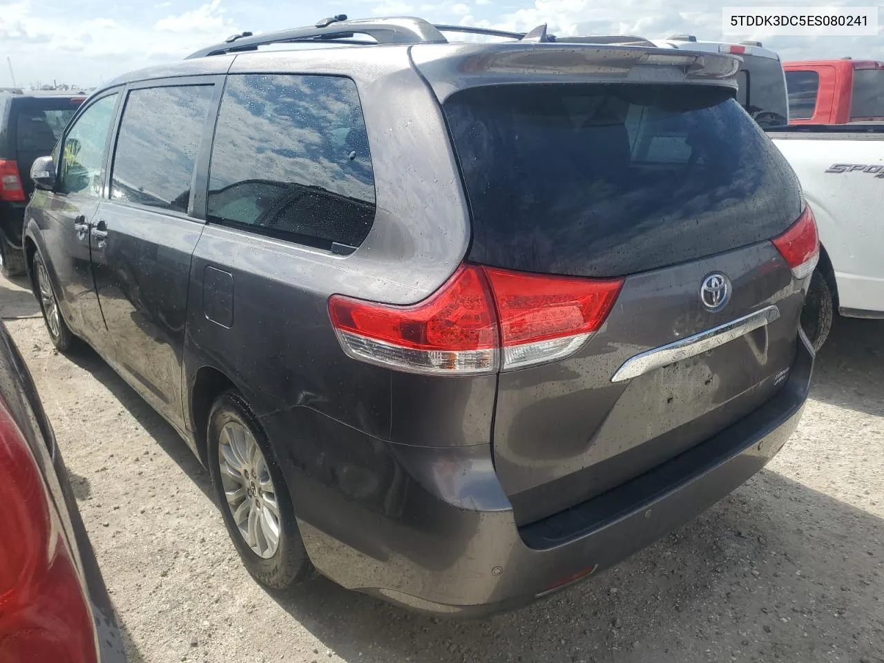 2014 Toyota Sienna Xle VIN: 5TDDK3DC5ES080241 Lot: 77799484