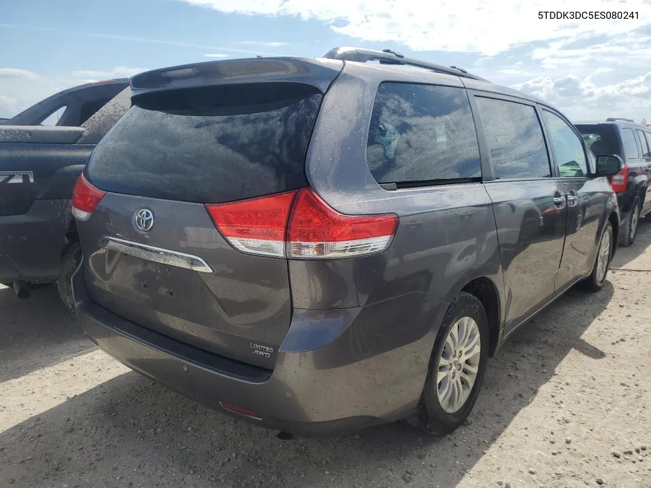 2014 Toyota Sienna Xle VIN: 5TDDK3DC5ES080241 Lot: 77799484