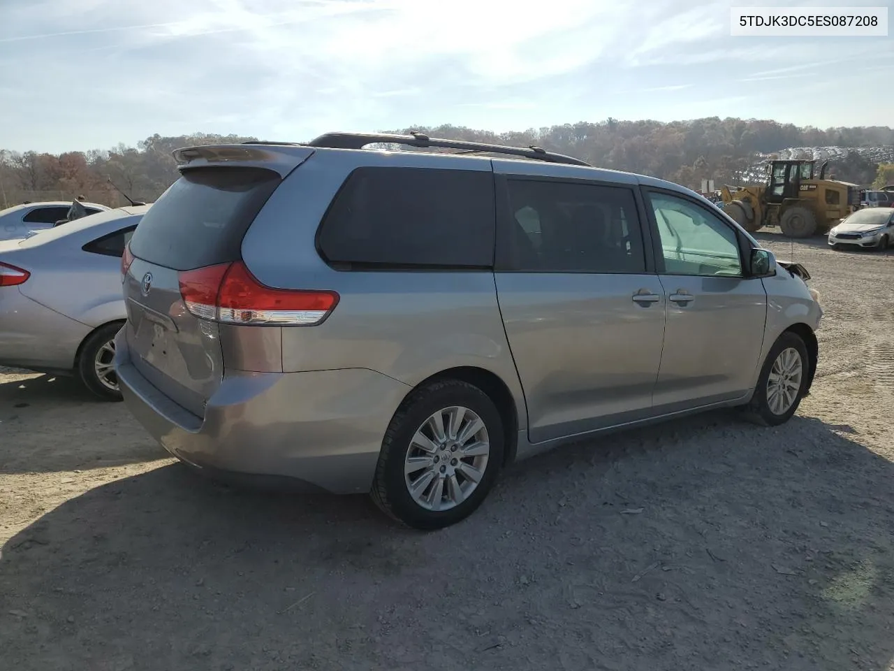 2014 Toyota Sienna Le VIN: 5TDJK3DC5ES087208 Lot: 77999804