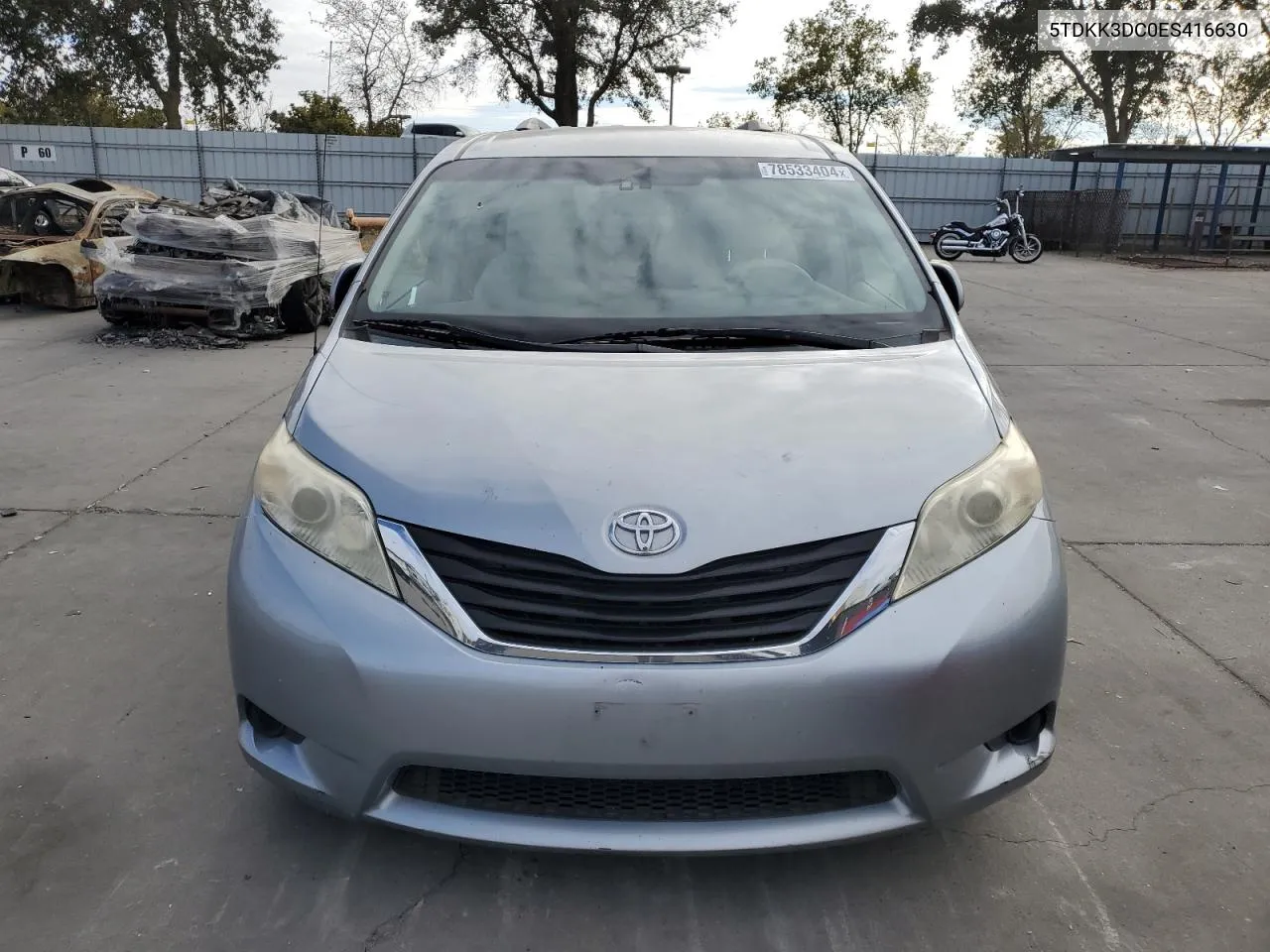 5TDKK3DC0ES416630 2014 Toyota Sienna Le