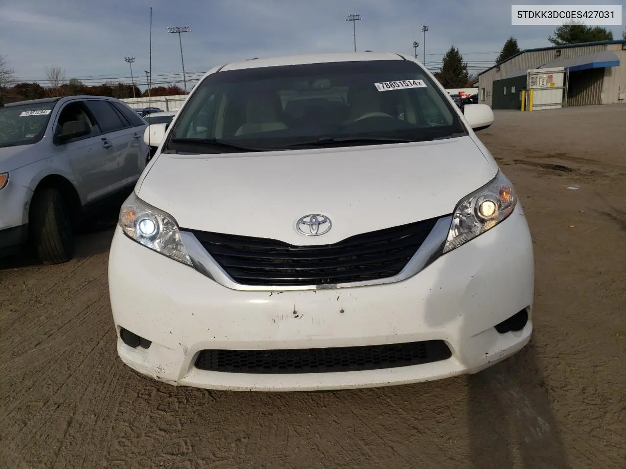 5TDKK3DC0ES427031 2014 Toyota Sienna Le