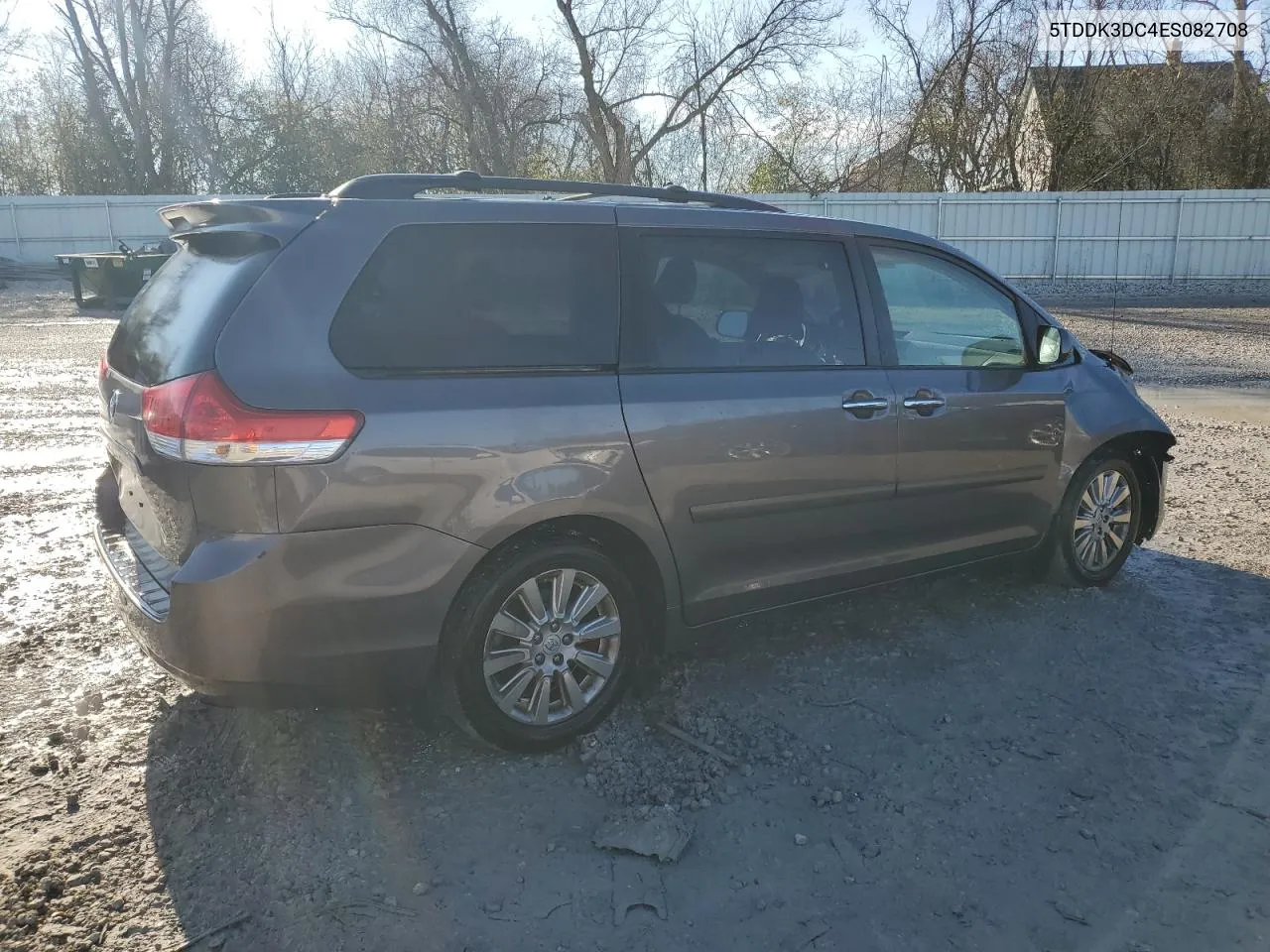 2014 Toyota Sienna Xle VIN: 5TDDK3DC4ES082708 Lot: 79302974