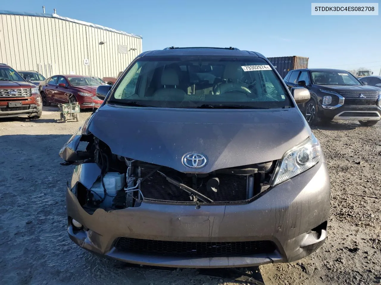 2014 Toyota Sienna Xle VIN: 5TDDK3DC4ES082708 Lot: 79302974