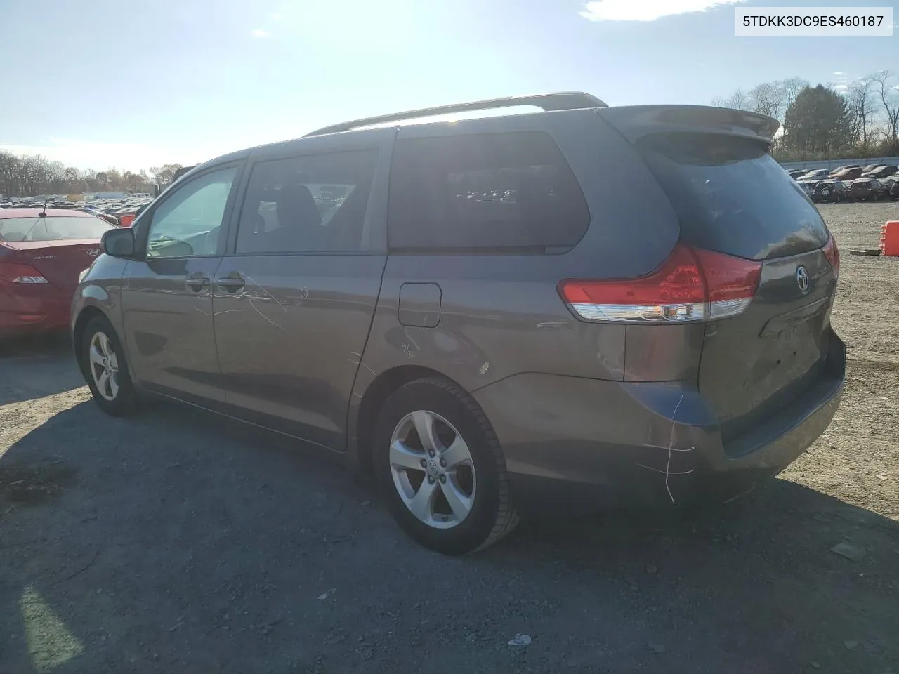 2014 Toyota Sienna Le VIN: 5TDKK3DC9ES460187 Lot: 79480664