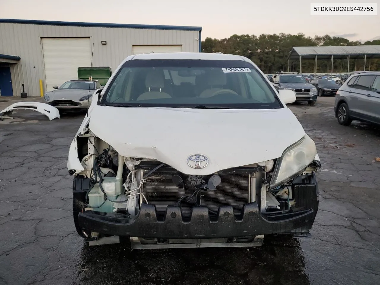 2014 Toyota Sienna Le VIN: 5TDKK3DC9ES442756 Lot: 79655484