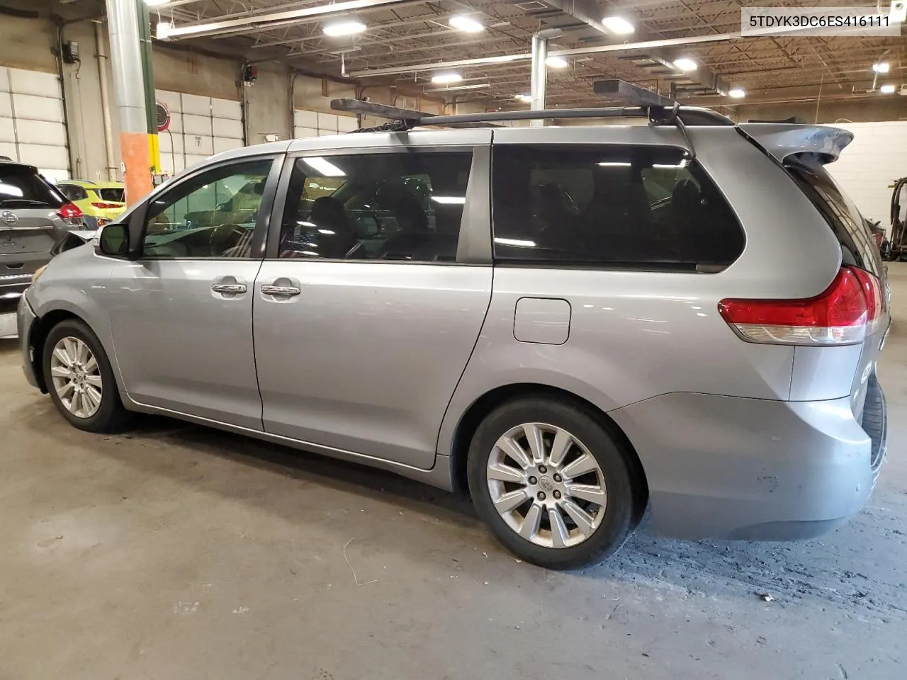 2014 Toyota Sienna Xle VIN: 5TDYK3DC6ES416111 Lot: 79937634