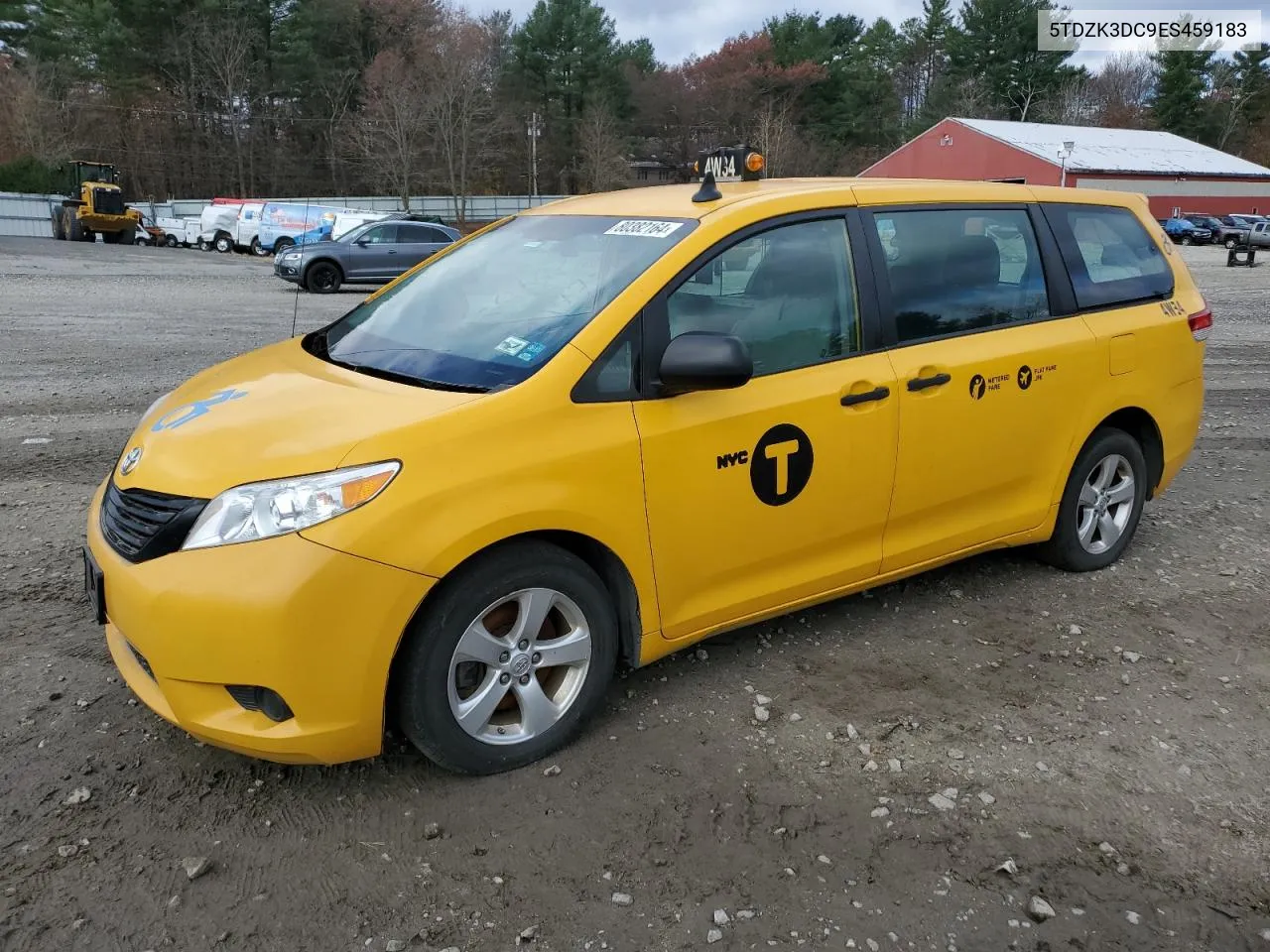 2014 Toyota Sienna VIN: 5TDZK3DC9ES459183 Lot: 80382164