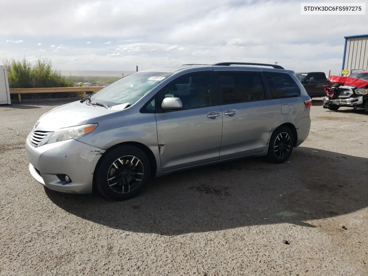 5TDYK3DC6FS597275 2015 Toyota Sienna Xle