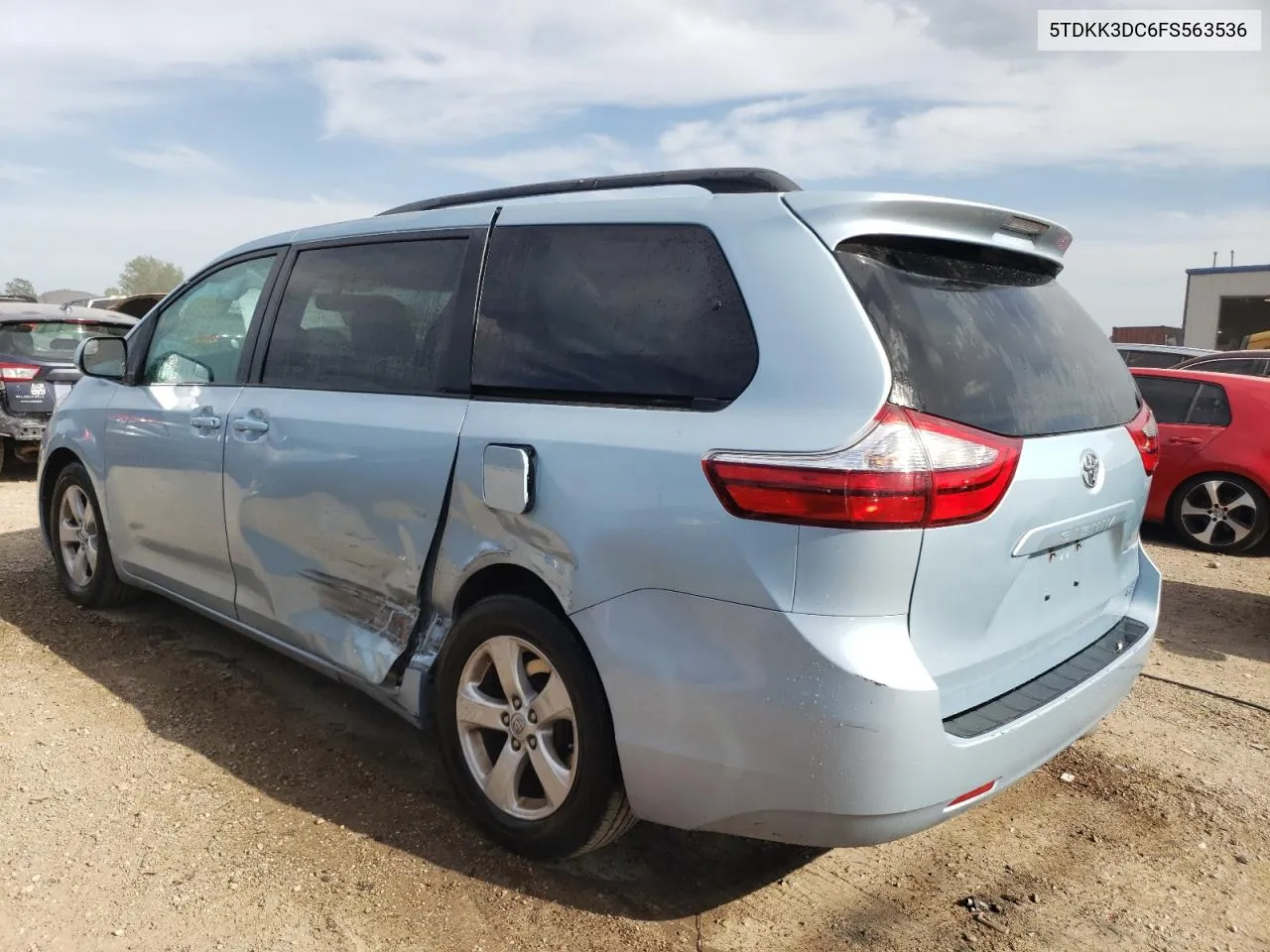 5TDKK3DC6FS563536 2015 Toyota Sienna Le