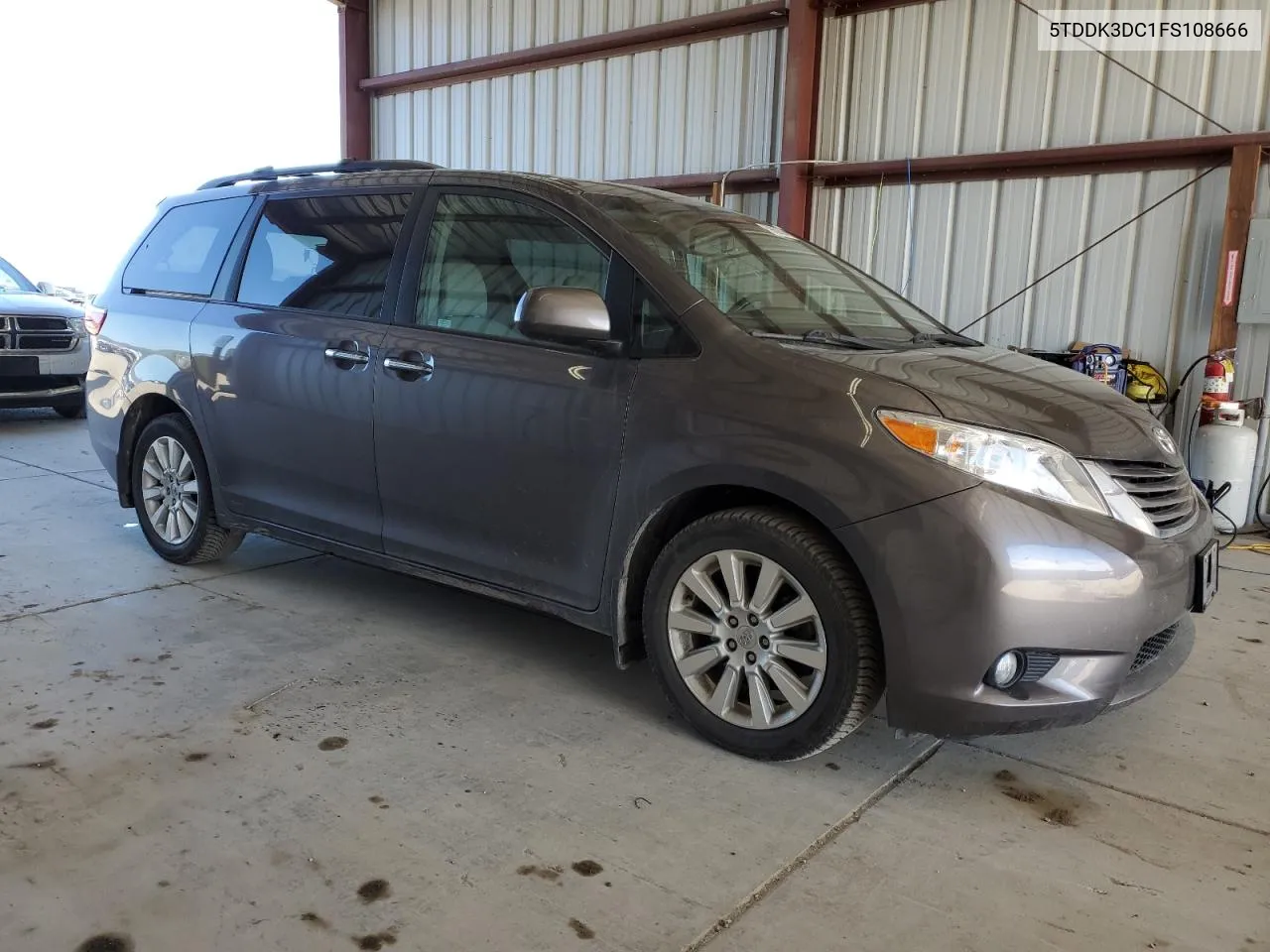 5TDDK3DC1FS108666 2015 Toyota Sienna Xle