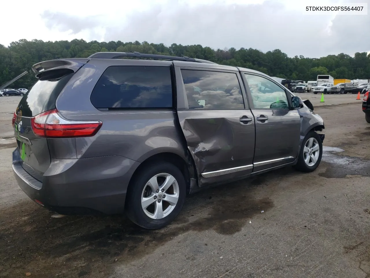 5TDKK3DC0FS564407 2015 Toyota Sienna Le