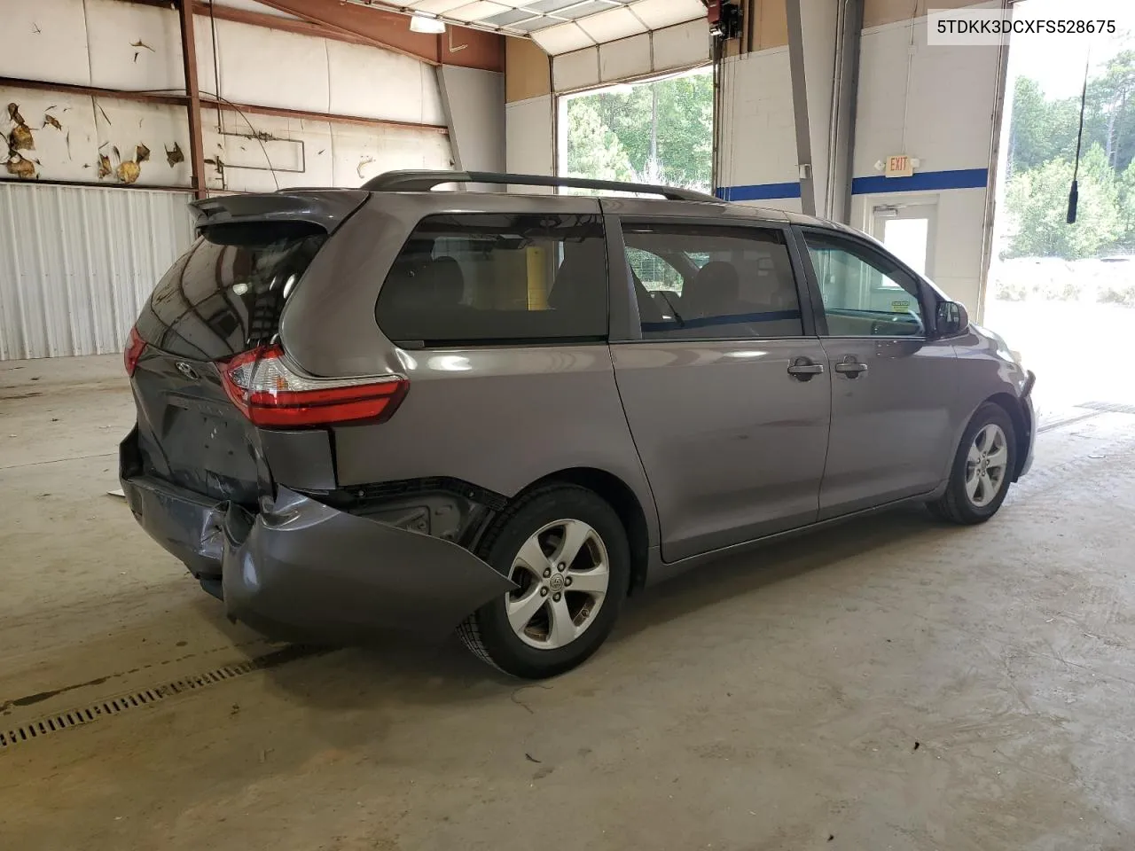 2015 Toyota Sienna Le VIN: 5TDKK3DCXFS528675 Lot: 61786314