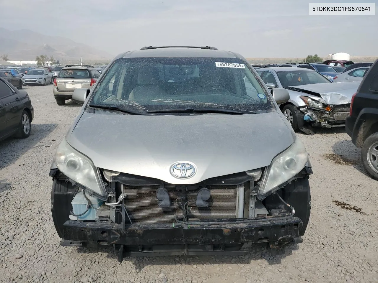 5TDKK3DC1FS670641 2015 Toyota Sienna Le