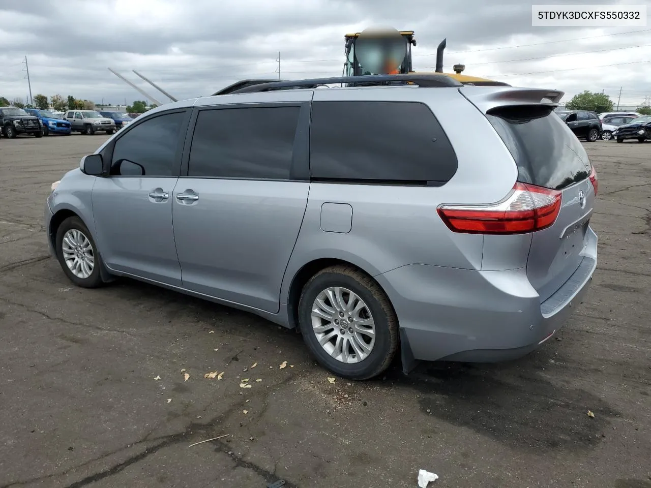 2015 Toyota Sienna Xle VIN: 5TDYK3DCXFS550332 Lot: 66580614