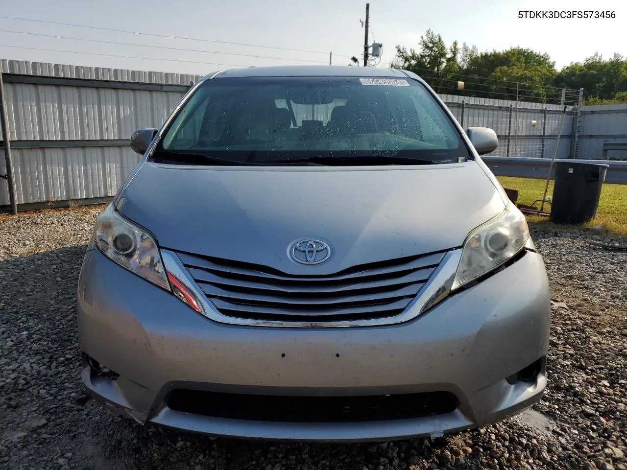 2015 Toyota Sienna Le VIN: 5TDKK3DC3FS573456 Lot: 66649004