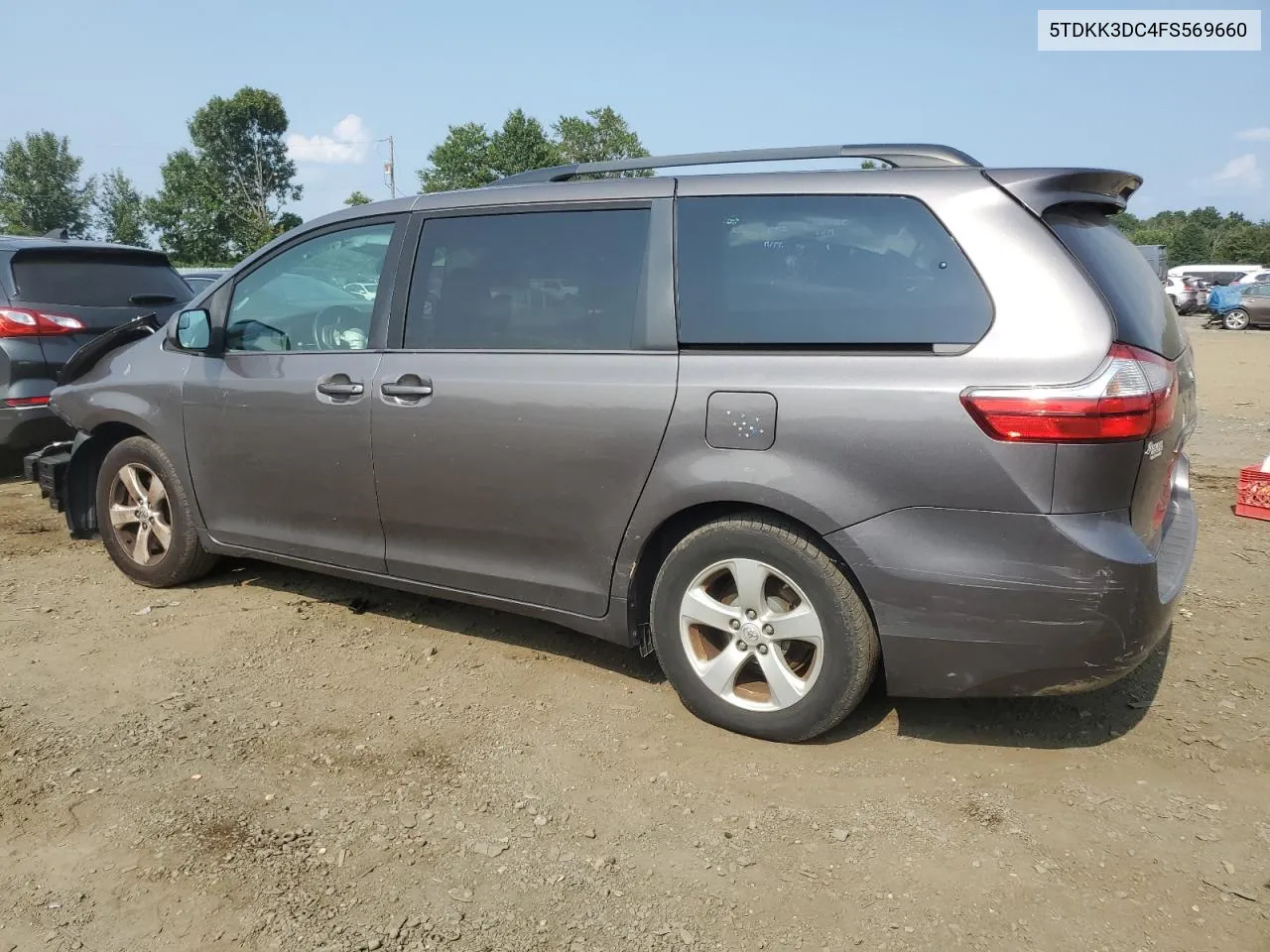 5TDKK3DC4FS569660 2015 Toyota Sienna Le