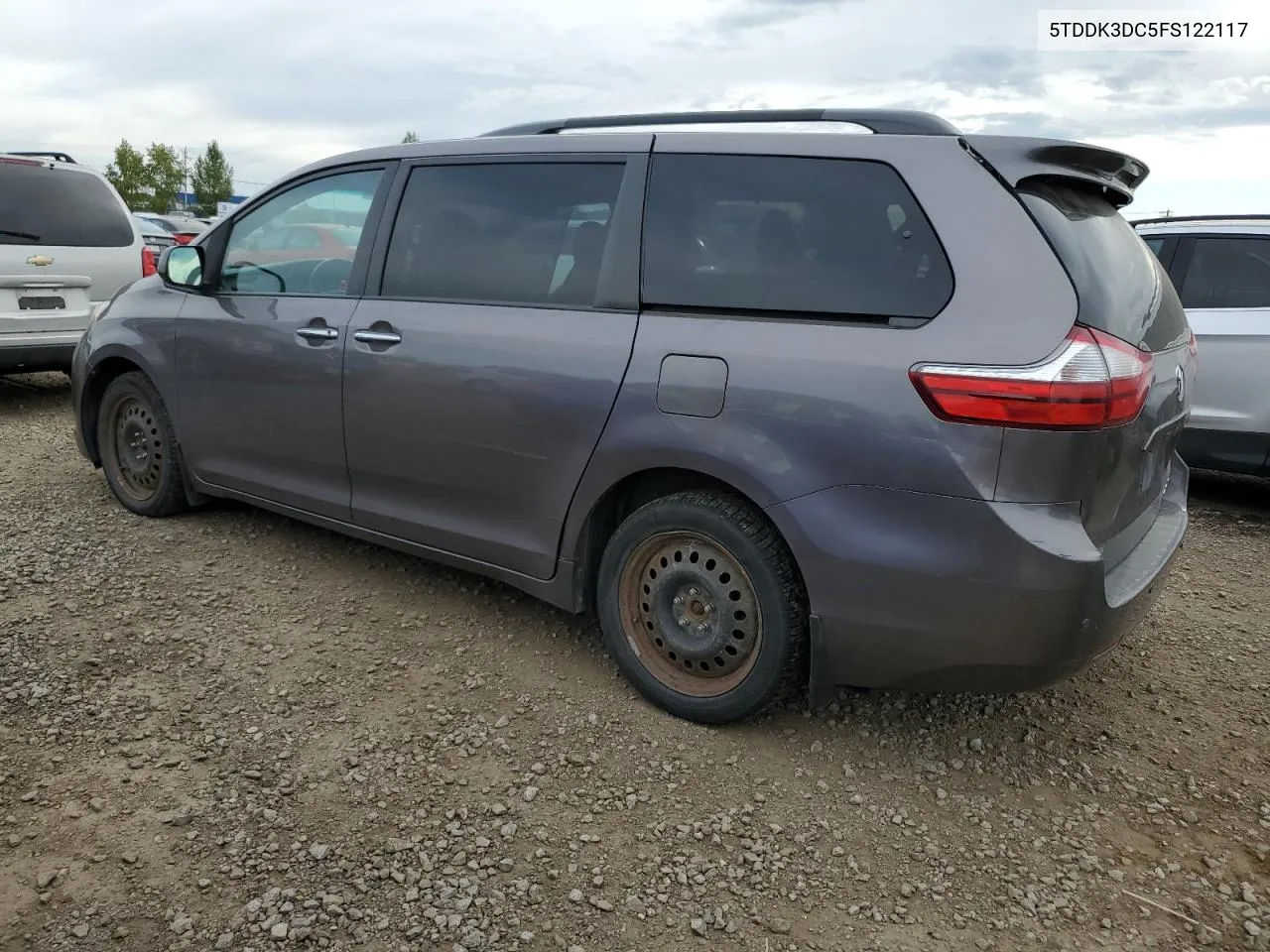 5TDDK3DC5FS122117 2015 Toyota Sienna Xle